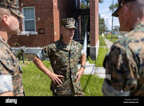 U S Marine Corps Lt Gen David A Ottignon The Commanding General Of