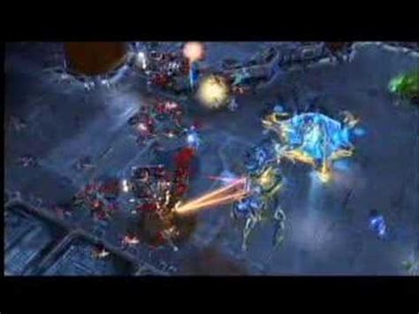 Starcraft Ii Wwi Demo Final Battle Protoss Vs Terran Youtube