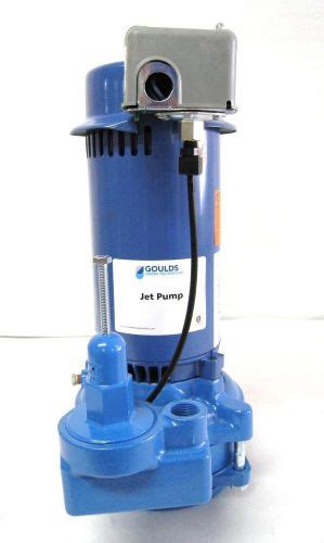 SJ10 Goulds 1 HP Vertical Deep Well Water Jet Pump MultiStage