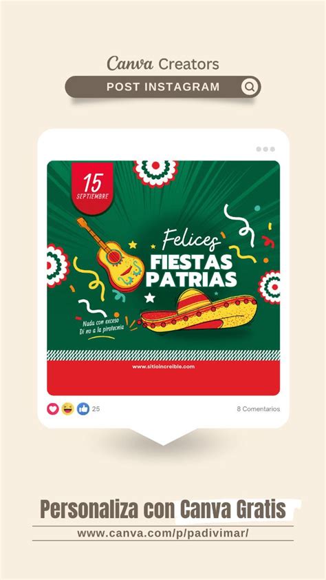 Plantilla Gratis Y Editable En Canva De Post Instagram Para Celebrar La