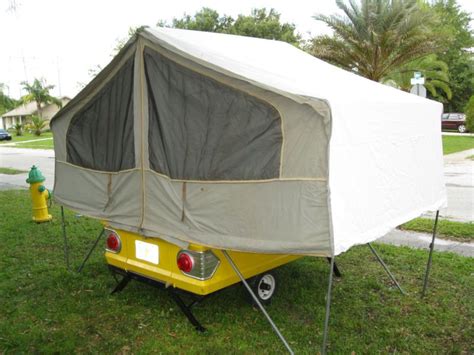 1965 Apache Raven Tent Popup Camper Trailer Popup Camper Tent