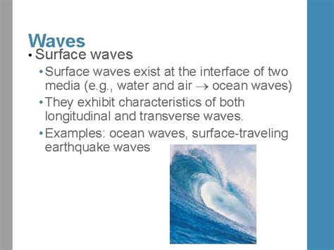 Characteristics Of Longitudinal And Transverse Waves Class 11 A What Are The Longitudinal