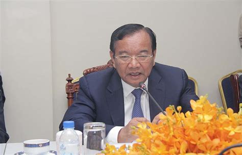 H E Deputy Prime Minister Prak Sokhonn Minister Of Foreign Affairs