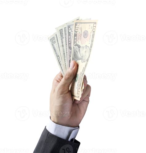 Hand Holding Money Dollars Png