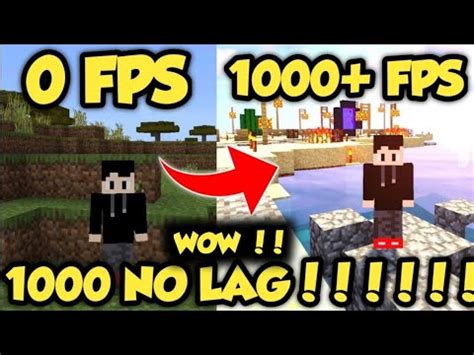 CARA MENAIKKAN FPS DAN AGAR TIDAK LAG DI MINECRAFT PE MCPE 1 19 1 20