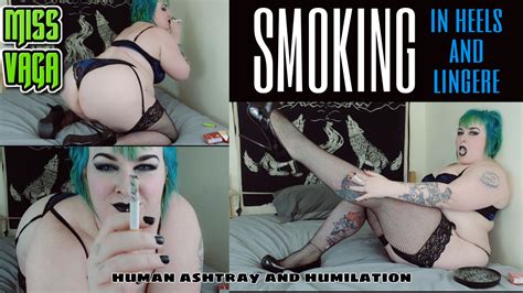 Miss Vaga BBW Punk Sexy Smoking BBW Redhead