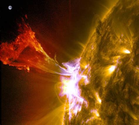 Asombrosa Erupción Solar Captada Por La Nasa Abadía Digital