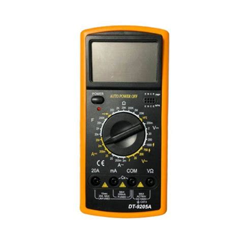 Huajiayi Dt A Lcd Digital Multimeter Portable Ac Dc Volt Voltmeter