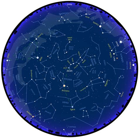 Carte du ciel de mai 2023 : observez Arcturus, l'une des étoiles les ...