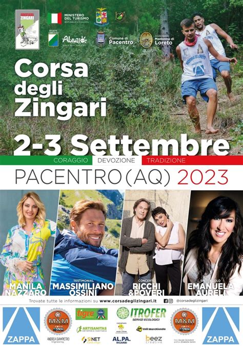 PACENTRO AL VIA LEDIZIONE 2023 DELLA CORSA DEGLI ZINGARI CON