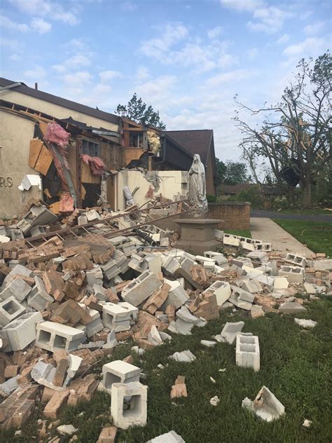 Celina Tornado Damage Ohio Dayton Tornado Celina Ohio News From