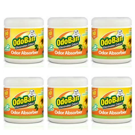 Odoban Solid Odor Absorber For Home And Small Spaces Citrus Scent 14