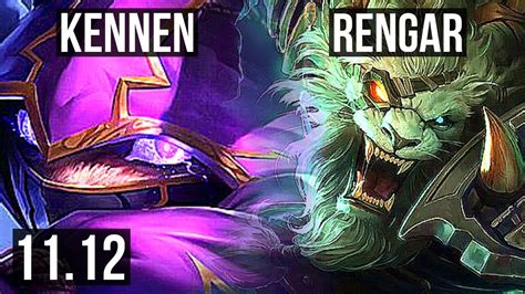 Kennen Vs Rengar Top M Mastery Games Br Diamond