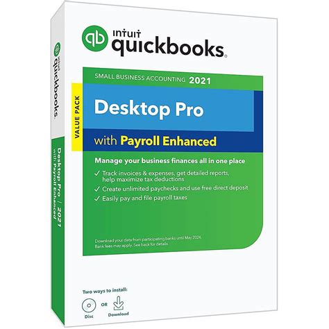 Best Buy Intuit Quickbooks Desktop Pro With Payroll Enhanced