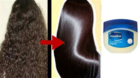 How To Use Vaseline For Super Fast Hair Growth And Straightening