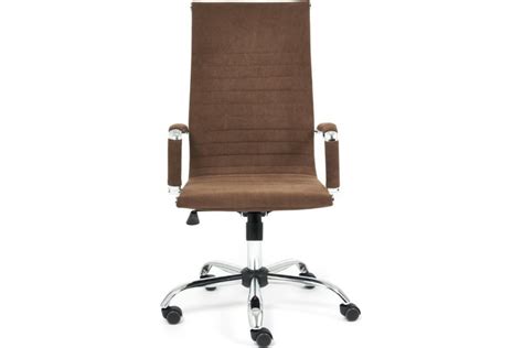Кресло TetChair URBAN флок коричневый 6 14434 - выгодная цена, отзывы ...