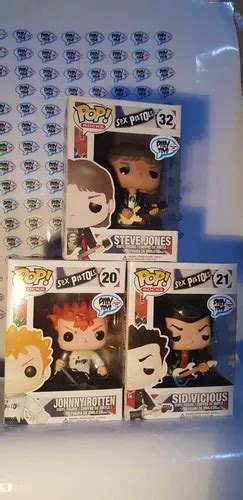 Funko Pop Sex Pistols Set 3 Pz Envío gratis