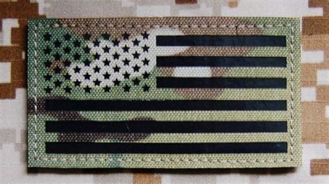 3 5x2 Inch Infrared Multicam Ir Us Flag Patch By Tacticaltextile 23