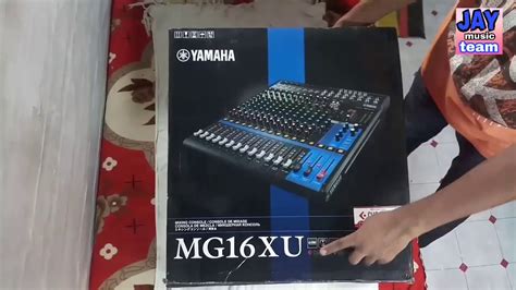 Yamaha MG16XU Studio Mixer Unboxing YouTube