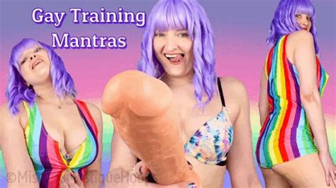 Gay Training Mantras Mistress Will Make You Gay Make Me Bi Bisexual Encouragement Queer