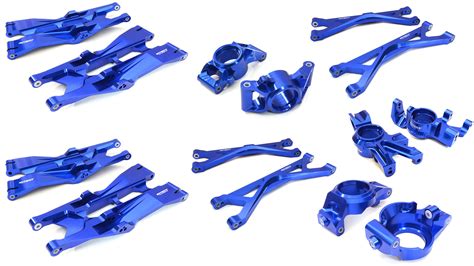 Integy Rc Toy Model Hop Ups C Blue Billet Machined Suspension