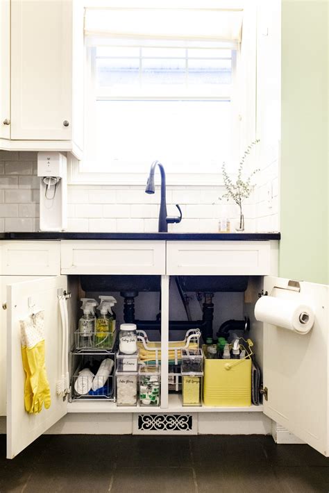 How To Organize Under Your Kitchen Sink Kari Skelton