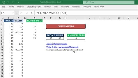 Scarica La Tabella Dei Numeri Primi Pdf E Microsoft Excel