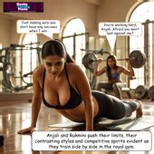 Geekycheekypixels Royal Indian Wrestling Chapter Porn Comics Sex Games Svscomics