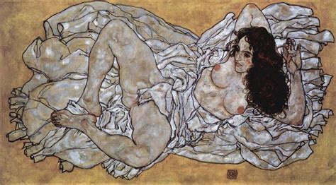 Lying Woman Egon Schiele Wikiart Org