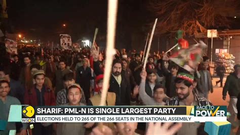 Pakistan Election Result Nawaz Sharif Claims Pml N Emerges As