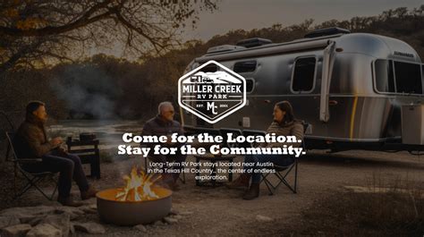 RV Campground in Johnson City, TX - Miller Creek RV Park