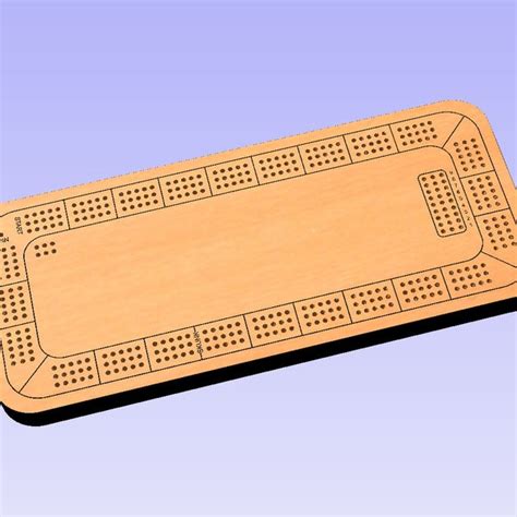 Cribbage Board Svg Etsy