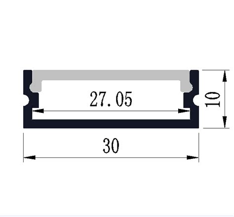 Led Aluminum Profile Ap X Mm Derun Led