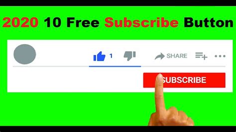 Free Watermark Subscribe Button For Your Videos Youtube