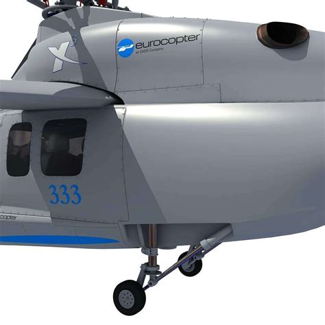 Eurocopter X3 Helicopter - 3D Model by 3D Horse