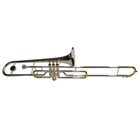 American Heritage Bb Valve Trombone Silver and Gold - Schiller ...