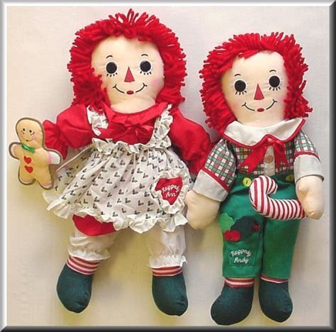 Raggedy Ann and Andy Christmas Dolls - Raggedy Ann and Andy Photo ...