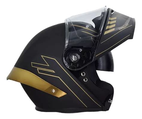 Casco Moto Certificado Ece Abatible Sft Els Luz Led En Venta En