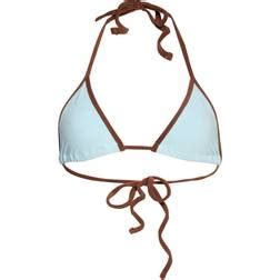 Frankies Bikinis Tia Terry Triangle Bikini Top Dolphin Compare Prices Klarna US