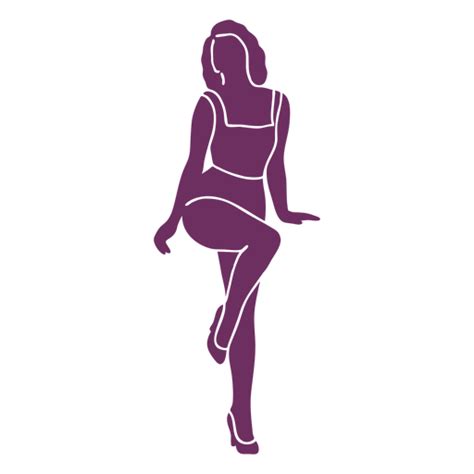 Classic Pinup Pose Silhouette Png And Svg Design For T Shirts