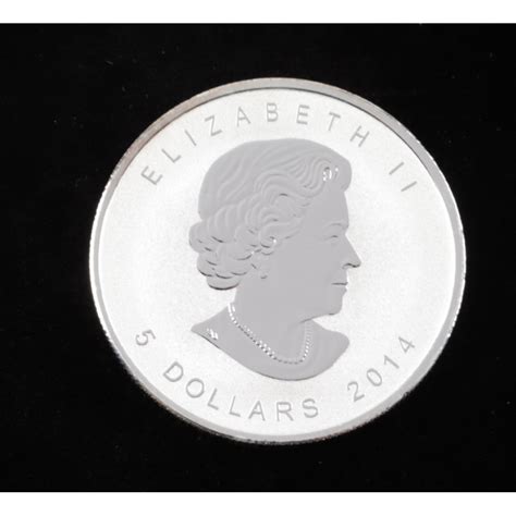 2014 $5 Five Dollar Canadian 1 oz .999 Fine Silver Coin | Pristine Auction