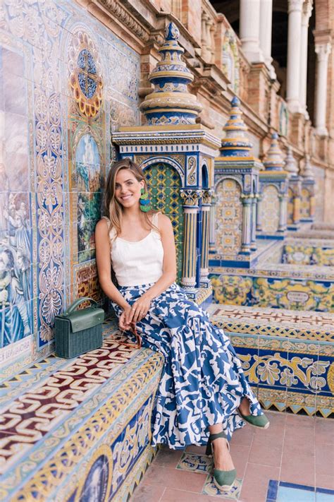 Golden Morning Glow At Plaza de España Seville Julia Berolzheimer