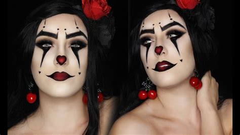 Sexy Clown Halloween Makeup Tutorial 31 Days Of Halloween Glamnanne