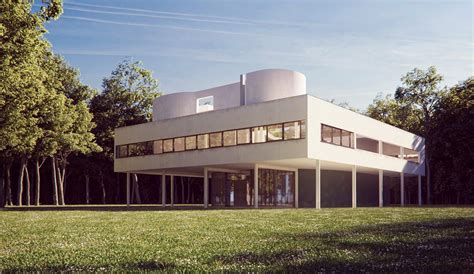 Villa Savoye Le Corbusier Architecture Berlin Architecture Images And