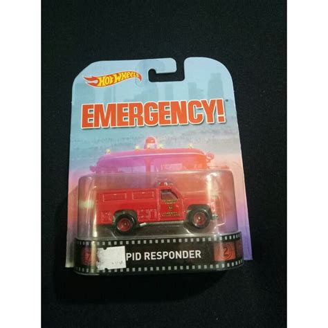 Hot Wheels Emergency Retro Entertaiment Rapid Responder Shopee Malaysia