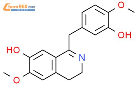 72258 91 4 7 Isoquinolinol 3 4 Dihydro 1 3 Hydroxy 4 Methoxyphenyl