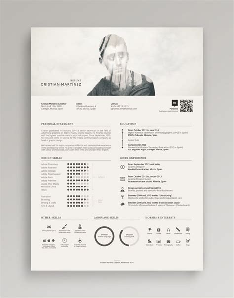 resume   interesting  shows  creativeness