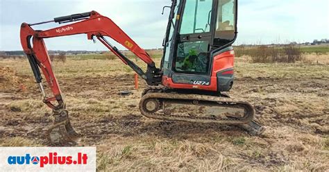 Kubota U 27 4 Mini Ekskavatoriai 2017 M A24972093