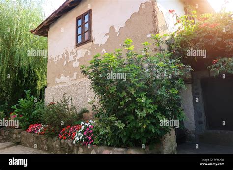 Old traditional Serbian house Stock Photo - Alamy