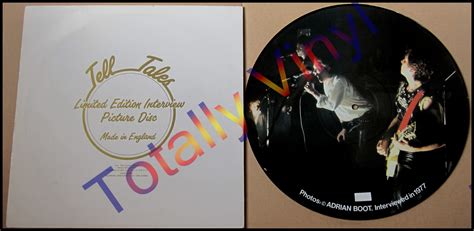 Totally Vinyl Records Sex Pistols Interview Inch Picture Disc Special Cover